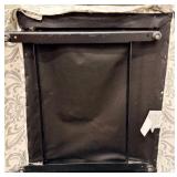 Damask-Pattern Upholstered Armchair & Matching Ottoman Set - Gray on Ivory