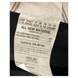 Damask-Pattern Upholstered Armchair & Matching Ottoman Set - Gray on Ivory