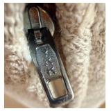 Jessica Charles Accent Armchair - Beige Damask Upholstery with Pillow and Armrest Covers(Matches Lot 50)