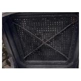 Elk Home Manor Wing Chair - Graystone on Mahogany