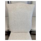 Vanguard Furniture Chairs - Beige Linen Upholstery, Nailhead Trim - Lot of 4