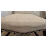 Vanguard Furniture Chairs - Beige Linen Upholstery, Nailhead Trim - Lot of 4