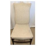 Vanguard Furniture Chairs - Beige Linen Upholstery, Nailhead Trim - Lot of 4