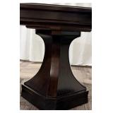 Oval Dining Table With Double Pedestal Base