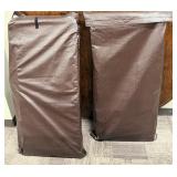 Oval Dining Table with Turned Legs - 2 Additional Table Leafs and Table Top Protector