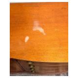 Northern Furniture Co. Sideboard Buffet with Center Curved Drawers & Oval Inlays