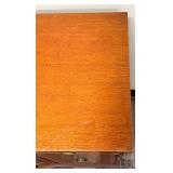 Northern Furniture Co. Sideboard Buffet with Center Curved Drawers & Oval Inlays