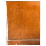 Northern Furniture Co. Sideboard Buffet with Center Curved Drawers & Oval Inlays