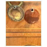 Northern Furniture Co. Sideboard Buffet with Center Curved Drawers & Oval Inlays