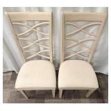 Universal Furniture Crisscross Back Dining Chairs -Lot of 2 (Matches Lot 68 & 69)
