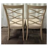 Universal Furniture Crisscross Back Dining Chairs -Lot of 2 (Matches Lot 68 & 69)