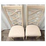 Universal Furniture Crisscross Back Dining Chairs -Lot of 2 (Matches Lot 67 & 69)