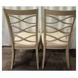 Universal Furniture Crisscross Back Dining Chairs -Lot of 2 (Matches Lot 67 & 69)