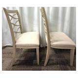 Universal Furniture Crisscross Back Dining Chairs -Lot of 2 (Matches Lot 67 & 69)