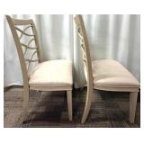 Universal Furniture Crisscross Back Dining Chairs -Lot of 2 (Matches Lot 67 & 68)