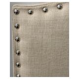 Legacy Classic Furniture Dining Chairs - Linen Beige Upholstery with Nailhead Trim - Set of 4 (Matches lots 72 & 73)