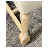 Legacy Classic Furniture Dining Chairs - Linen Beige Upholstery with Nailhead Trim - Set of 4 (Matches lots 72 & 73)