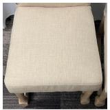 Legacy Classic Furniture Dining Chairs - Linen Beige Upholstery with Nailhead Trim - Set of 2 (Matches lots 71 & 73)