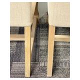 Legacy Classic Furniture Dining Chairs - Linen Beige Upholstery with Nailhead Trim - Set of 2 (Matches lots 71 & 73)