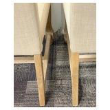 Legacy Classic Furniture Dining Chairs - Linen Beige Upholstery with Nailhead Trim - Set of 2 (Matches lots 71 & 72)