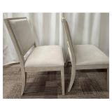 Legacy Classic Furniture Dining Chairs - Pair, Light Washed Gray Finish (Matches lot 75)