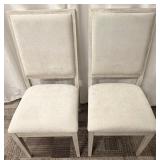 Legacy Classic Furniture Dining Chairs - Pair, Light Washed Gray Finish (Matches lot 74)