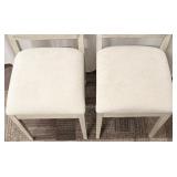 Legacy Classic Furniture Dining Chairs - Pair, Light Washed Gray Finish (Matches lot 74)
