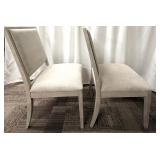 Legacy Classic Furniture Dining Chairs - Pair, Light Washed Gray Finish (Matches lot 74)