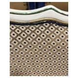 Louis XV Style Settee - Cream Painted Wood Frame