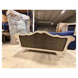 Louis XV Style Settee - Cream Painted Wood Frame