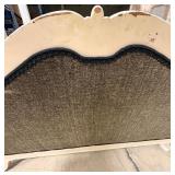 Louis XV Style Settee - Cream Painted Wood Frame