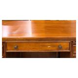Winners Only Desk - Double Pedestal Office Desk with Center Pencil Drawer & Storage
