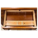 Winners Only Desk - Double Pedestal Office Desk with Center Pencil Drawer & Storage