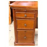 Winners Only Desk - Double Pedestal Office Desk with Center Pencil Drawer & Storage