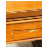 Winners Only Desk - Double Pedestal Office Desk with Center Pencil Drawer & Storage