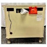 Hooker Furniture Mirror Panel 3-Drawer Bedside Chest -#2