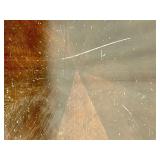 Round Wood End Table - 2-Tier, Dark Brown Finish