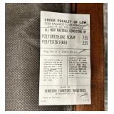 Henredon Armchairs - Carved Lattice Back & Red Damask Upholstery (Pair)