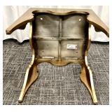 Indonesia Coffee Table with Curved Cutout Legs