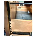 Aspenhome Burl Wood 3-Drawer Dresser with Rope Edge & Ornate Handles