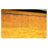 Aspenhome Burl Wood 3-Drawer Dresser with Rope Edge & Ornate Handles