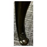 Hooker Furniture Console Table - Leather Inlay Top, Carved Apron & Cabriole Legs