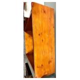 Pottery Barn Teen Beadboard 2-Shelf Bookcase Chestnut Made in Vietnam Date 09-2017