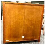 Pottery Barn Teen Beadboard 2-Shelf Bookcase Chestnut Made in Vietnam Date 09-2017