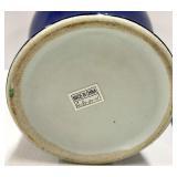 Creative Co-Op Chad Barrett Blue & White Ceramic Ginger Jar & Canister Set - 3-Piece