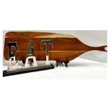 EAT Sign & Wooden Cutting Board - Kitchen Decor