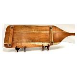 EAT Sign & Wooden Cutting Board - Kitchen Decor