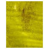 Yellow Glazed Ceramic Planter Pot with Loop Handles & Crackle Finish