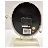 Tozai Home Marble Swirl Vase & Chef Le Normand Mantel Clock - Est 1902