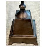 Vintage Metal Armillary Sphere with Arrow Accent